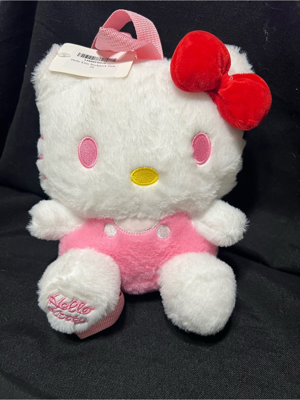 Make me an offer! Hello Kitty White Plush with Pink Outfit and Red Bow